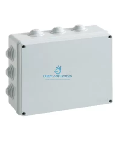 Faeg FG13409 Caja inox con tapa rosca plástica IP55 380x300x120